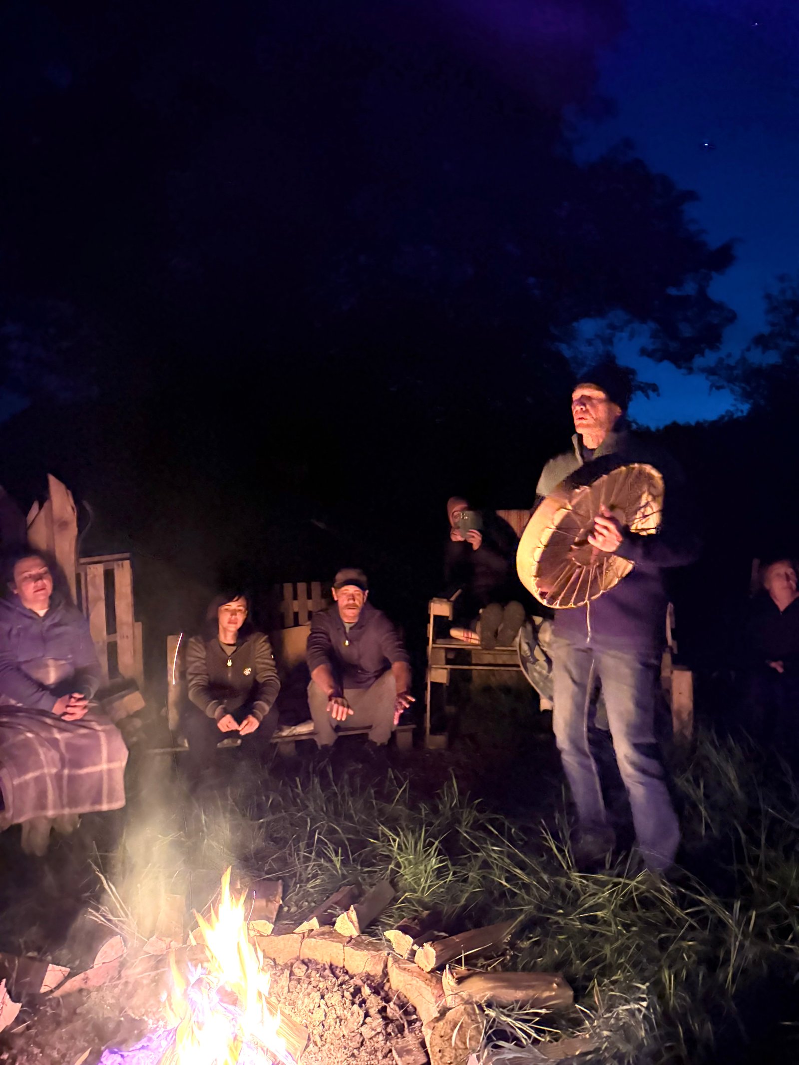 Lagerfeuer & Schamanische Trommeln
