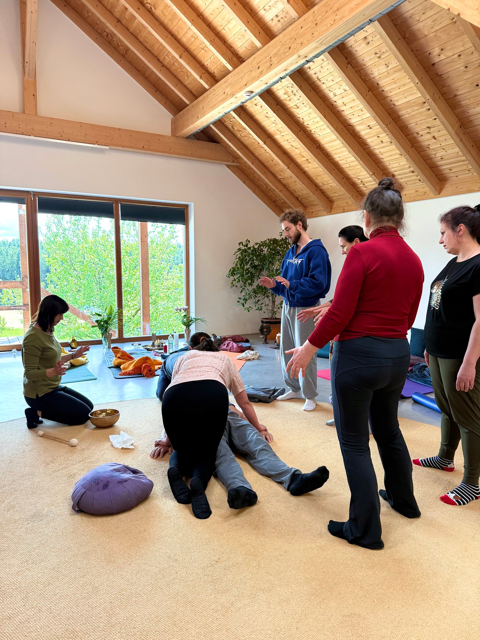 Energiearbeit am Kraftort